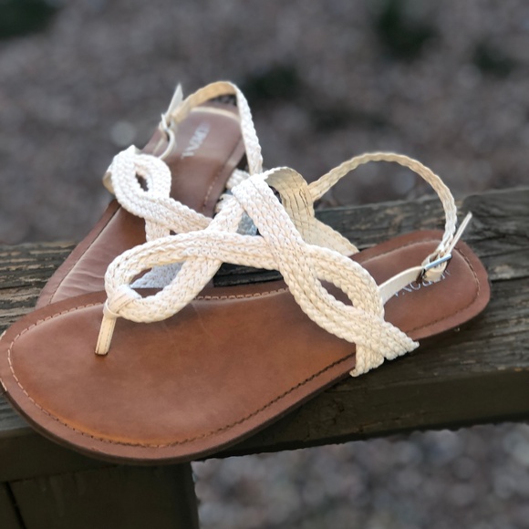 merona braided sandals